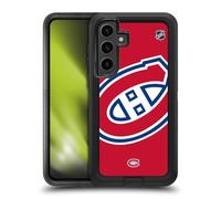 Head Case Designs Officially Licensed NHL Oversized Montreal Canadiens Ultra-Armoured Shockproof Case Compatible With Samsung Galaxy S24+ 5G