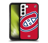 Head Case Designs Officially Licensed NHL Oversized Montreal Canadiens Ultra-Armoured Shockproof Case Compatible With Samsung Galaxy S22 5G