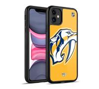 Head Case Designs Officially Licensed NHL Oversized Nashville Predators Gel Armour Case [Military Grade Protection] Compatible With Apple iPhone 11