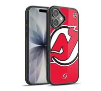 Head Case Designs Officially Licensed NHL Oversized New Jersey Devils Gel Armour Case [Military Grade Protection] Compatible With Apple iPhone 17