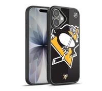 Head Case Designs Officially Licensed NHL Oversized Pittsburgh Penguins Gel Armour Case [Military Grade Protection] Compatible With Apple iPhone 17