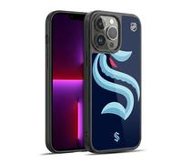 Head Case Designs Officially Licensed NHL Oversized Seattle Kraken Gel Armour Case [Military Grade Protection] Compatible With Apple iPhone 13 Pro Max