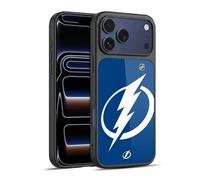 Head Case Designs Officially Licensed NHL Oversized Tampa Bay Lightning Gel Armour Case [Military Grade Protection] Compatible With Apple iPhone 17 Pro Max