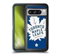 Head Case Designs Officially Licensed NHL Oversized Toronto Maple Leafs Ultra-Armoured Shockproof Case Compatible With Google Pixel 8 Pro