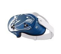 Head Case Designs Officially Licensed NHL Oversized Vancouver Canucks Vinyl Sticker Skin Decal Cover Compatible With Meta Quest 3S