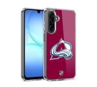 Head Case Designs Officially Licensed NHL Plain Colorado Avalanche Gel Case [Military Grade Protection] Compatible With Samsung Galaxy A17 4G / 5G