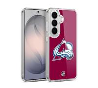 Head Case Designs Officially Licensed NHL Plain Colorado Avalanche Gel Case [Military Grade Protection] Compatible With Samsung Galaxy S26