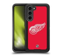 Head Case Designs Officially Licensed NHL Plain Detroit Red Wings Ultra-Armoured Shockproof Case Compatible With Samsung Galaxy S23+ 5G