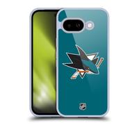 Head Case Designs Officially Licensed NHL Plain San Jose Sharks Gel Case [Military Grade Protection] Compatible With Google Pixel 9A