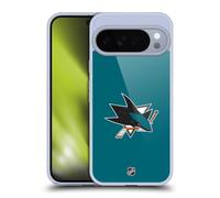 Head Case Designs Officially Licensed NHL Plain San Jose Sharks Gel Case [Military Grade Protection] Compatible with Google Pixel 10 Pro XL and Compatible with MagSafe