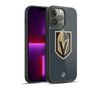 Head Case Designs Officially Licensed NHL Plain Vegas Golden Knights Gel Armour Case [Military Grade Protection] Compatible With Apple iPhone 13 Pro Max