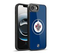 Head Case Designs Officially Licensed NHL Plain Winnipeg Jets Gel Armour Case [Military Grade Protection] Compatible With Apple iPhone 16e / iPhone 17e