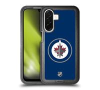 Head Case Designs Officially Licensed NHL Plain Winnipeg Jets Ultra-Armoured Shockproof Case [Military Grade Protection] Compatible With Samsung Galaxy A26 5G