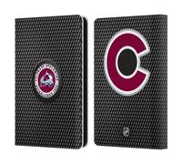 Head Case Designs Officially Licensed NHL Puck Texture Colorado Avalanche Leather Wallet Case Compatible With Amazon Kindle 11th Gen 6in 2022