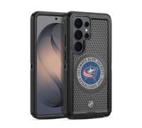 Head Case Designs Officially Licensed NHL Puck Texture Columbus Blue Jackets Ultra-Armoured Shockproof Case [Military Grade Protection] Compatible With Samsung Galaxy S26 Ultra