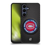 Head Case Designs Officially Licensed NHL Puck Texture Montreal Canadiens Gel Armour Case [Military Grade Protection] Compatible With Samsung Galaxy S25 FE
