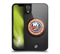 Head Case Designs Officially Licensed NHL Puck Texture New York Islanders Gel Armour Case [Military Grade Protection] Compatible With Apple iPhone XR
