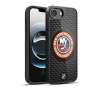 Head Case Designs Officially Licensed NHL Puck Texture New York Islanders Gel Armour Case [Military Grade Protection] Compatible With Apple iPhone 16e / iPhone 17e