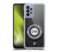 Head Case Designs Officially Licensed NHL Puck Texture Utah Mammoth Hard Back Case Compatible With Samsung Galaxy A23 / 5G (2022)