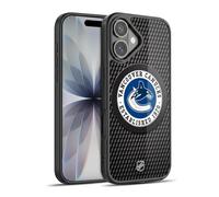 Head Case Designs Officially Licensed NHL Puck Texture Vancouver Canucks Gel Armour Case [Military Grade Protection] Compatible With Apple iPhone 17