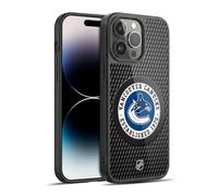 Head Case Designs Officially Licensed NHL Puck Texture Vancouver Canucks Gel Armour Case [Military Grade Protection] Compatible With Apple iPhone 14 Pro Max