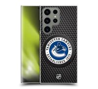 Head Case Designs Officially Licensed NHL Puck Texture Vancouver Canucks Hard Back Case Compatible With Samsung Galaxy S24 Ultra 5G