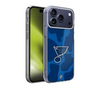 Head Case Designs Officially Licensed NHL St Louis Blues Cow Pattern Soft Gel Case for Apple iPhone 17 Pro Max