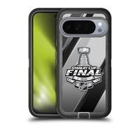 Head Case Designs Officially Licensed NHL Stripes 2 2021 Stanley Cup Final Ultra-Armoured Shockproof Case [Military Grade Protection] Compatible With Google Pixel 10 Pro XL