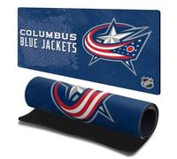 Head Case Designs Officially Licensed NHL Team Logo Columbus Blue Jackets 23.62 x 11.81 x 0.12 inches (600 x 300 mm) - L Gaming Office Desk PC Keyboard Mouse Mat Pad