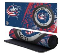 Head Case Designs Officially Licensed NHL Team Puck Columbus Blue Jackets 37.4 x 15.75 x 0.16 inches (900 x 400 mm) - XL Gaming Office Desk PC Keyboard Mouse Mat Pad