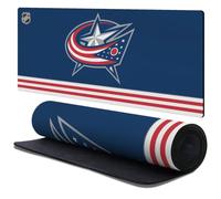 Head Case Designs Officially Licensed NHL Team Uniform Columbus Blue Jackets 37.4 x 15.75 x 0.16 inches (900 x 400 mm) - XL Gaming Office Desk PC Keyboard Mouse Mat Pad