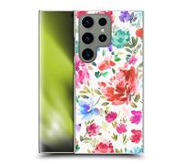 Head Case Designs Officially Licensed Ninola Beautiful Summer Watercolor Artistic Flowers Hard Back Case Compatible With Samsung Galaxy S24 Ultra 5G