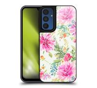 Head Case Designs Officially Licensed Ninola Colourful Spring Dahlias Floral 2025-26 Design Collection Gel Armour Case [Military Grade Protection] Compatible With Samsung Galaxy A15