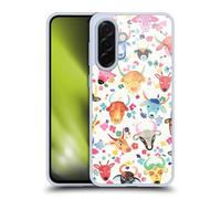 Head Case Designs Officially Licensed Ninola Cute Ox Farm Watercolor Patterns Gel Case [Military Grade Protection] Compatible With Samsung Galaxy A36 5G