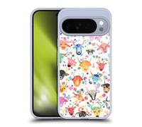 Head Case Designs Officially Licensed Ninola Cute Ox Farm Watercolor Patterns Gel Case [Military Grade Protection] Compatible with Google Pixel 10 Pro XL and Compatible with MagSafe