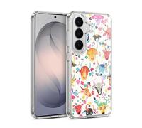 Head Case Designs Officially Licensed Ninola Cute Ox Farm Watercolor Patterns Gel Case [Military Grade Protection] Compatible with Samsung Galaxy S26 and Compatible with MagSafe