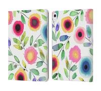 Head Case Designs Officially Licensed Ninola Dots Flowers Nature Bold Leather Wallet Case Compatible With Apple iPad Air 13 2024/2025