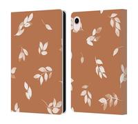 Head Case Designs Officially Licensed Ninola Fall Leaves Copper Nature Bold Leather Wallet Case Compatible With Apple iPad mini (2021/2024)