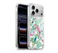 Head Case Designs Officially Licensed Ninola Floral Tropical Parrots 2025-26 Design Collection Gel Case [Military Grade Protection] Compatible with Apple iPhone 17 Pro Max and Compatible with MagSafe