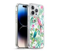 Head Case Designs Officially Licensed Ninola Floral Tropical Parrots 2025-26 Design Collection Gel Case [Military Grade Protection] Compatible with Apple iPhone 13 Pro Max and Compatible with MagSafe