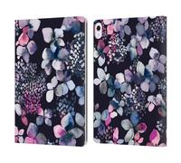 Head Case Designs Officially Licensed Ninola Hydrangea Astronomical Floral Leather Wallet Case Compatible With Apple iPad Air 13 2024/2025