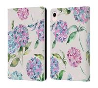 Head Case Designs Officially Licensed Ninola Magic Hydrangea Pastel Beautiful Floral Leather Wallet Case Compatible With Apple iPad mini (2021/2024)