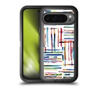 Head Case Designs Officially Licensed Ninola Modern Scandi Stripes 2025-26 Pattern Collection Ultra-Armoured Shockproof Case [Military Grade Protection] Compatible With Google Pixel 9 Pro XL