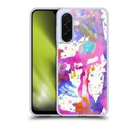 Head Case Designs Officially Licensed Ninola Pink Paint Splashes Watercolor Prints Gel Case [Military Grade Protection] Compatible With Samsung Galaxy A26 5G
