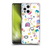 Head Case Designs Officially Licensed Ninola Sky Kids Fantasy Watercolor Patterns Hard Back Case Compatible With Oppo Find X3 / Pro