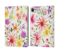 Head Case Designs Officially Licensed Ninola Spring Forest Floral Summer Garden Flowers Leather Wallet Case Compatible With Apple iPad Pro 12.9 2020/2021/2022