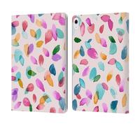 Head Case Designs Officially Licensed Ninola Spring Petals Nature Bold Leather Wallet Case Compatible With Apple iPad Air 13 2024/2025