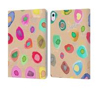 Head Case Designs Officially Licensed Ninola Spring Scandi Flowers Nature Bold Leather Wallet Case Compatible With Apple iPad Air 13 2024/2025