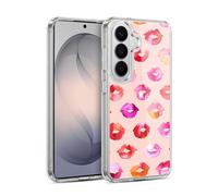 Head Case Designs Officially Licensed Ninola Sweet Kisses Watercolor Prints Gel Case [Military Grade Protection] Compatible with Samsung Galaxy S26 and Compatible with MagSafe