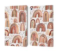 Head Case Designs Officially Licensed Ninola Terracota Desert Watercolour 3 Leather Wallet Case Compatible With Apple iPad Air 13 2024/2025